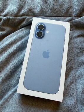 Apple iPhone 17, mist blue, 512GB, model A3258, MF4H4LL/A, BOX ONLY, EMPTY BOX